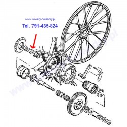 Konus - rower z silnikiem spalinowym Sachs 301A