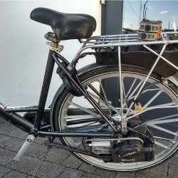 Bak - zbiornik paliwa - rower z silnikiem spalinowym Sachs 301A